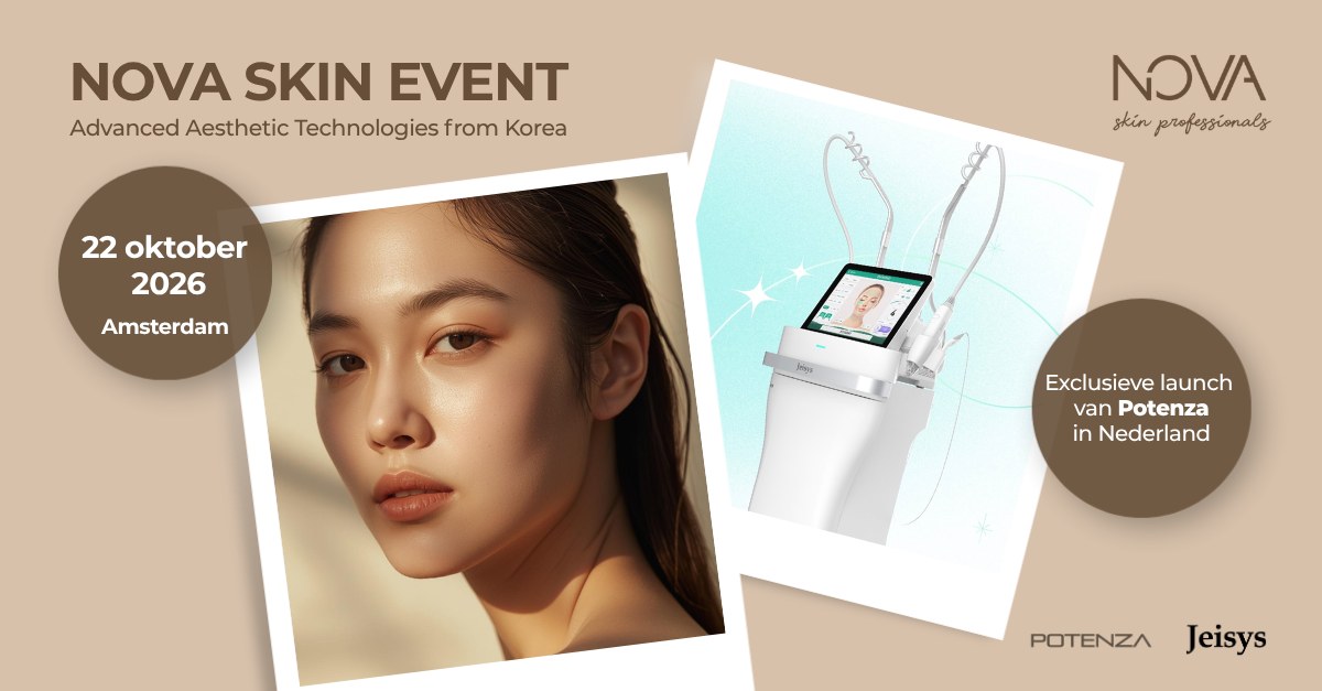 Nova Skin Event — 22 oktober 2026 in Amsterdam